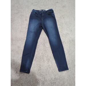 New INC Jeans Womens Size 16 Curvy Fit Skinny Leg Mid Rise Stretch Denim Pockets